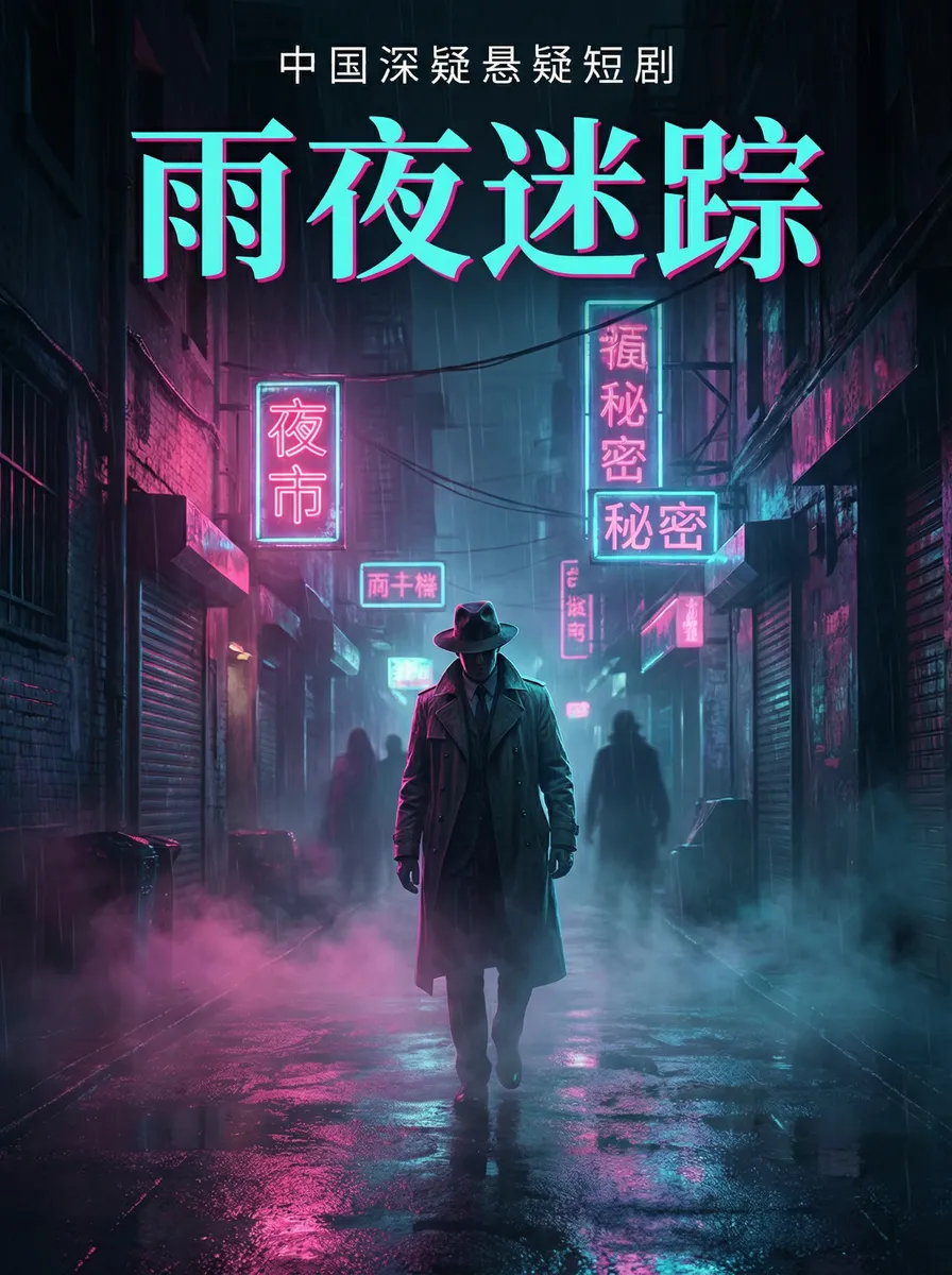 无限看视频在线看 悬疑追踪短剧 - 雨夜迷踪海报