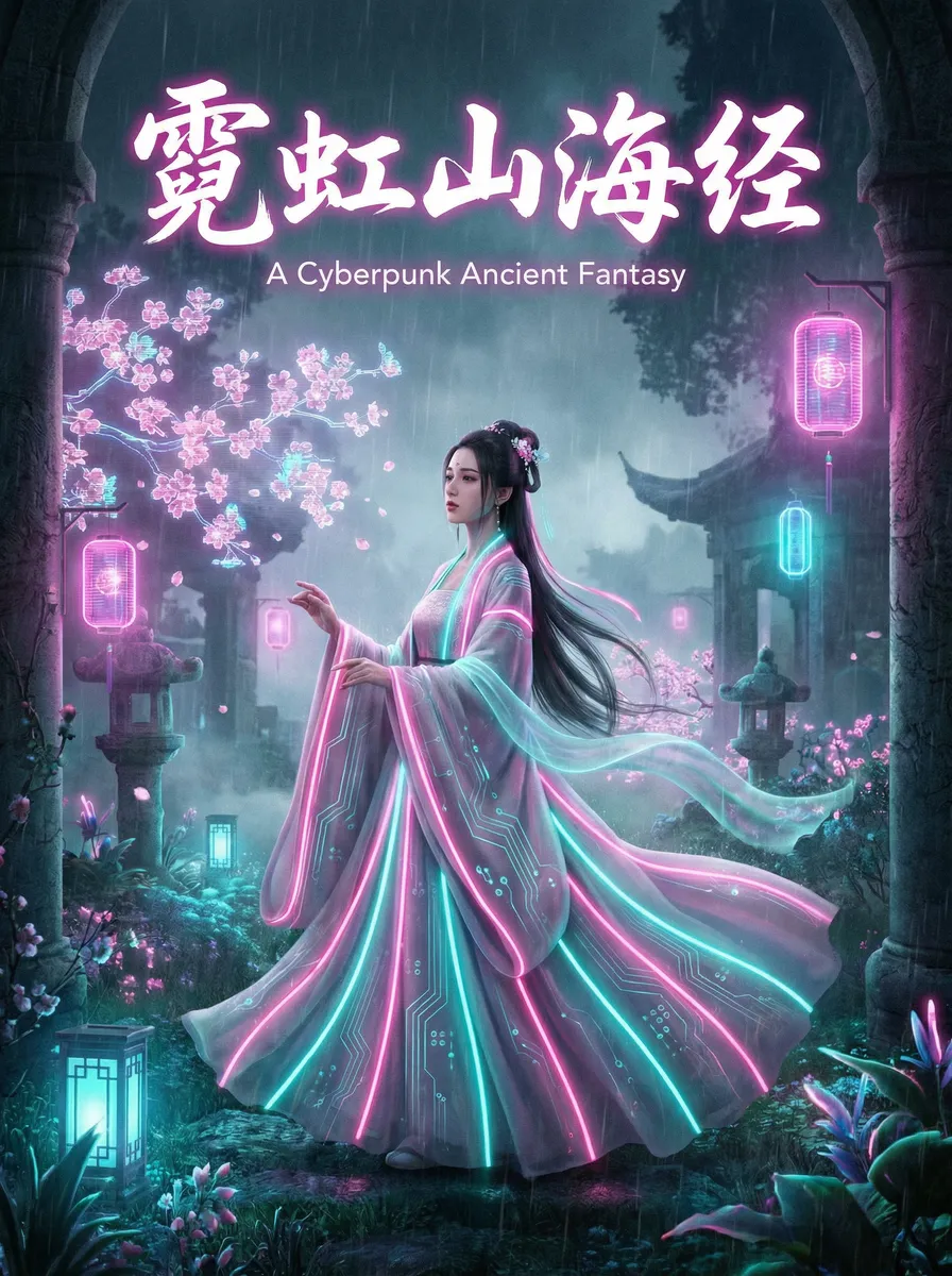无限看视频在线看 古风奇缘短剧 - 霓虹山海经海报